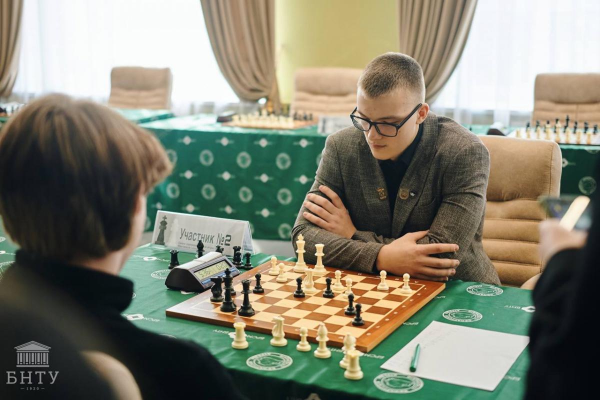 Сеанс одновременной игры с Максимом Царуком – Белорусский национальный  технический университет (БНТУ/BNTU)