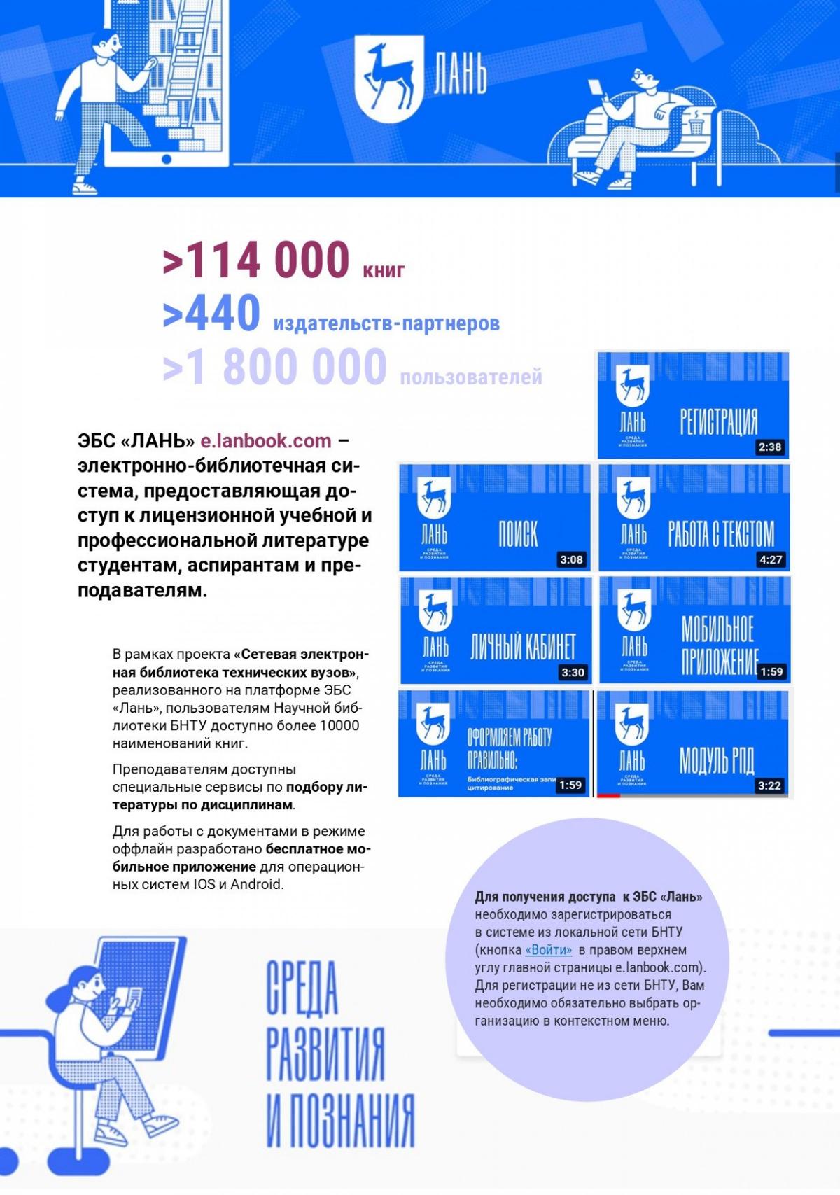 Полнотекстовые документы онлайн для преподавателей и студентов БНТУ –  Белорусский национальный технический университет (БНТУ/BNTU)