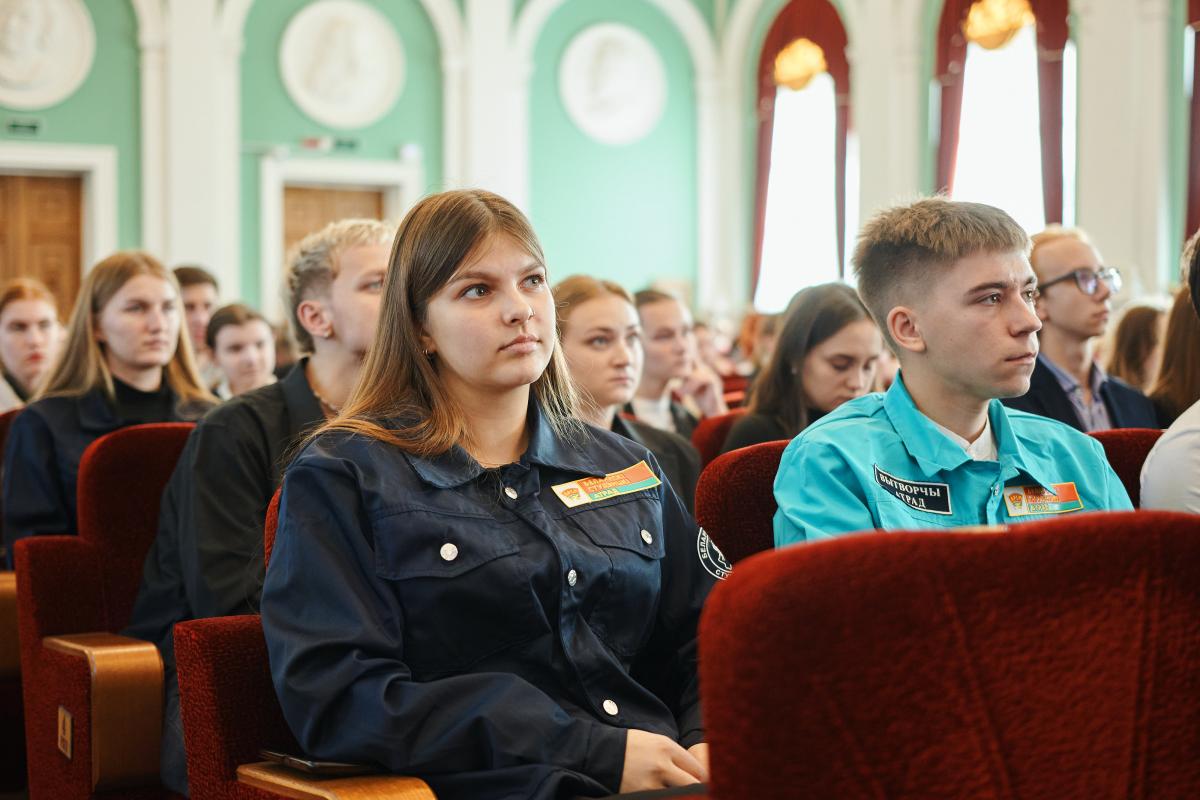 За труд и вклад в развитие страны! В БНТУ прошла торжественная церемония  закрытия третьего трудового семестра – Белорусский национальный технический  университет (БНТУ/BNTU)