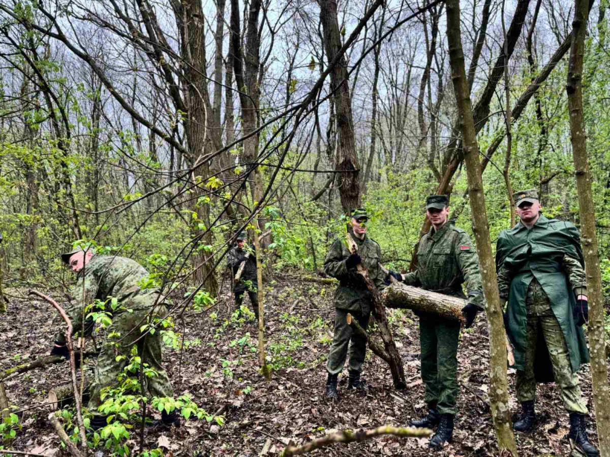 Субботник на военно-техническом факультете – Белорусский национальный  технический университет (БНТУ/BNTU)