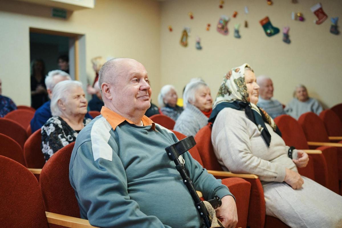 Акция «Студенчество БНТУ – ветеранам» в городском доме-интернате для  ветеранов войны и труда «Світанак» – Белорусский национальный технический  университет (БНТУ/BNTU)