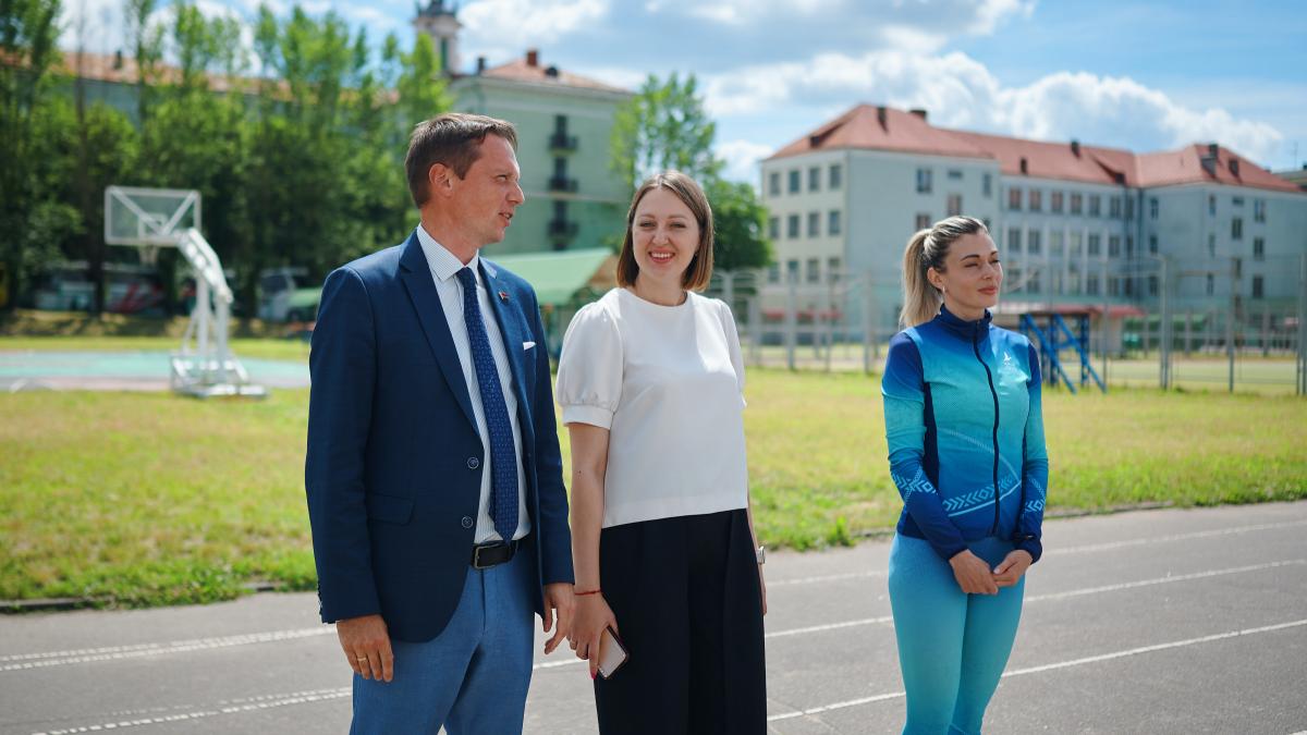 Спортивное мероприятие с участием Анастасии Мирончик-Ивановой прошло в БНТУ  – Белорусский национальный технический университет (БНТУ/BNTU)