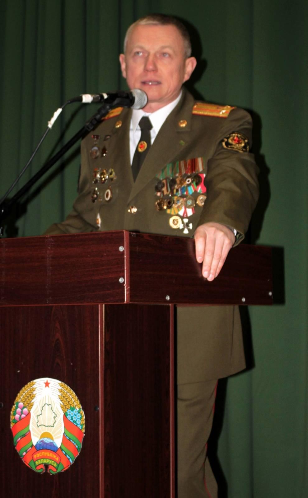 Начальник ВТФ полковник&nbsp;Александр Иванович Герасимюк