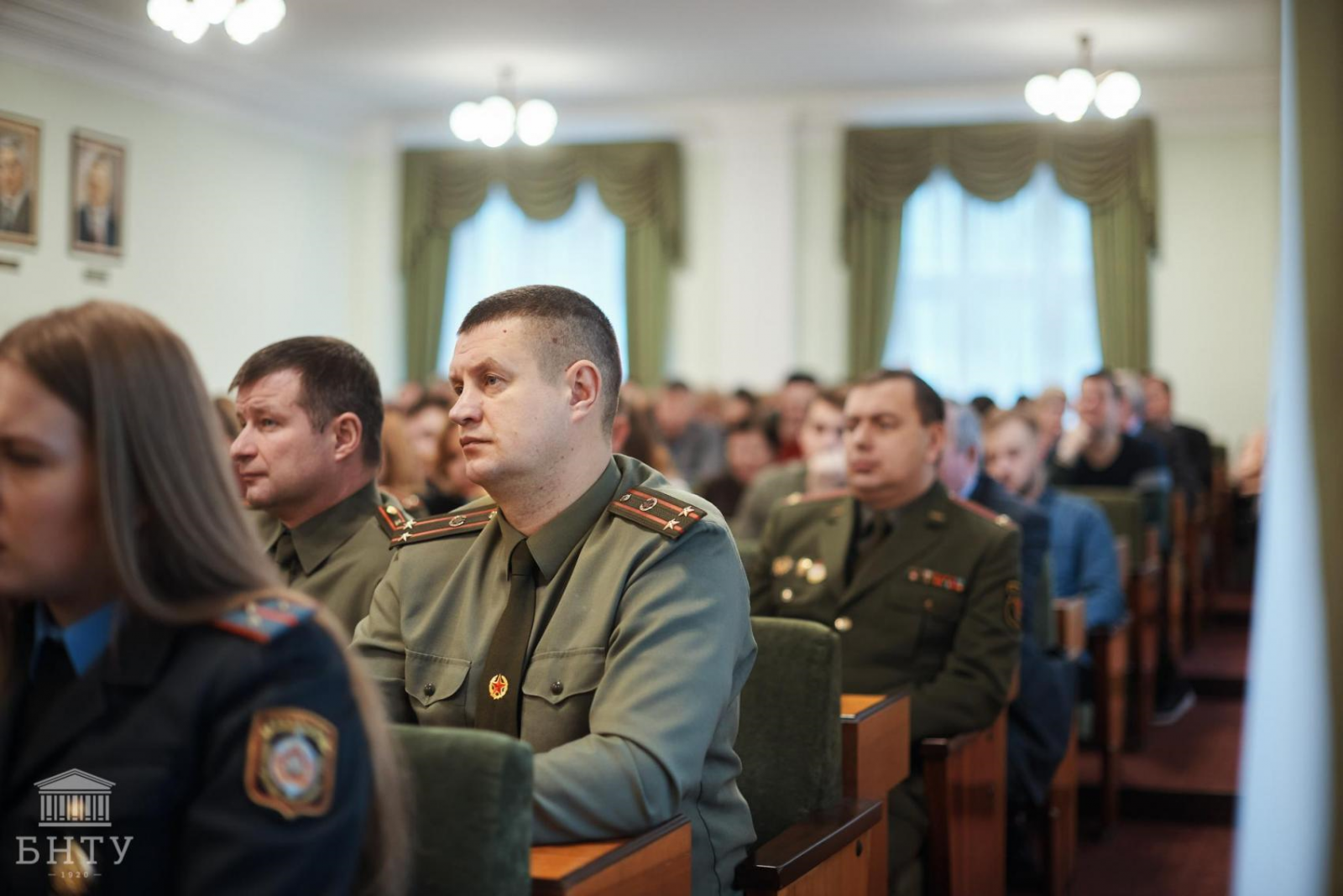 В БНТУ прошла встреча работников вуза с заместителем начальника управления  ГАИ ГУВД Зыряновым Андреем – Белорусский национальный технический  университет (БНТУ/BNTU)