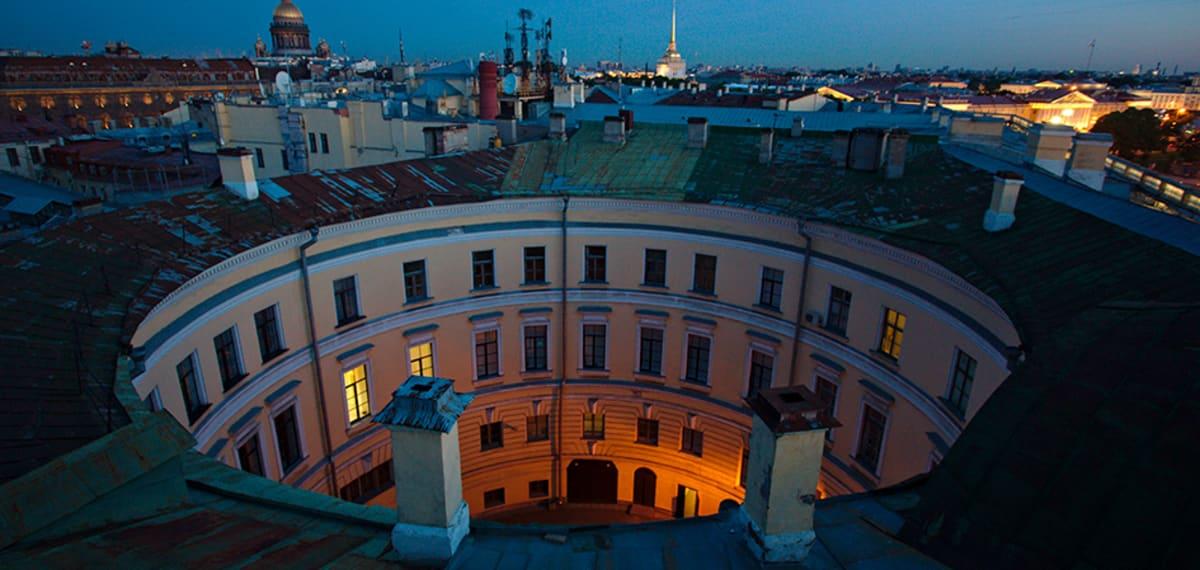 Жилой квартал Санкт-Петербурга