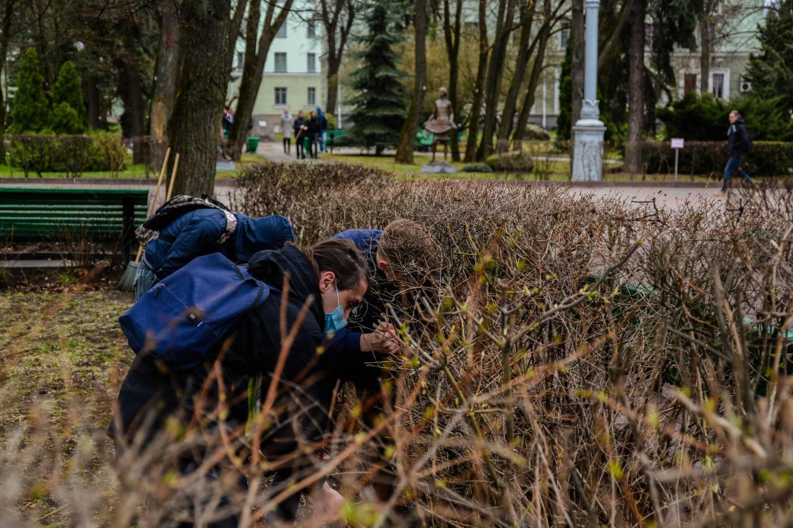 Приборостроительный факультет принял участие в акции «БНТУ – наш дом» –  Белорусский национальный технический университет (БНТУ/BNTU)